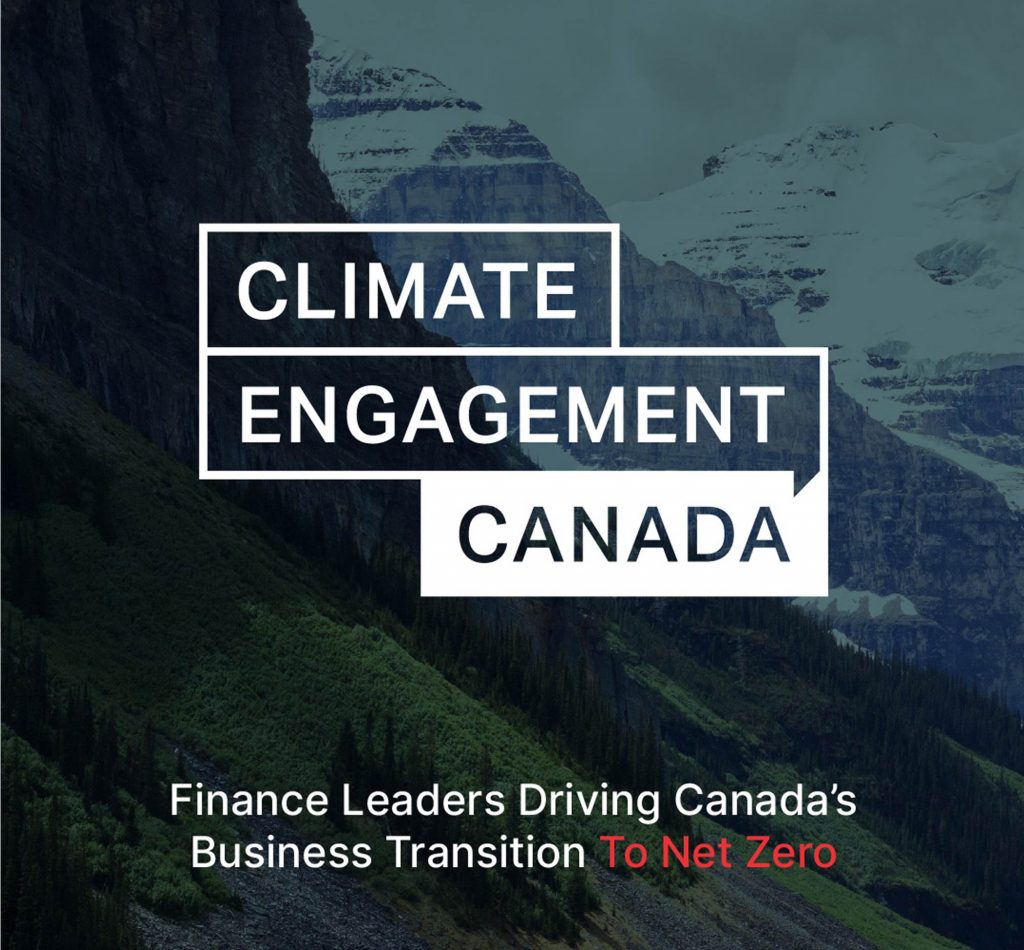 Engagement Climatique Canada logo.